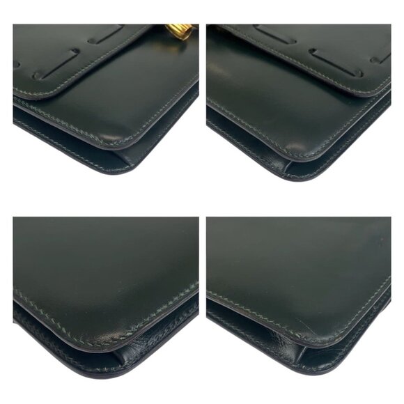 HERMES Vintage Green Shoulder Bag - Picture 3 of 9